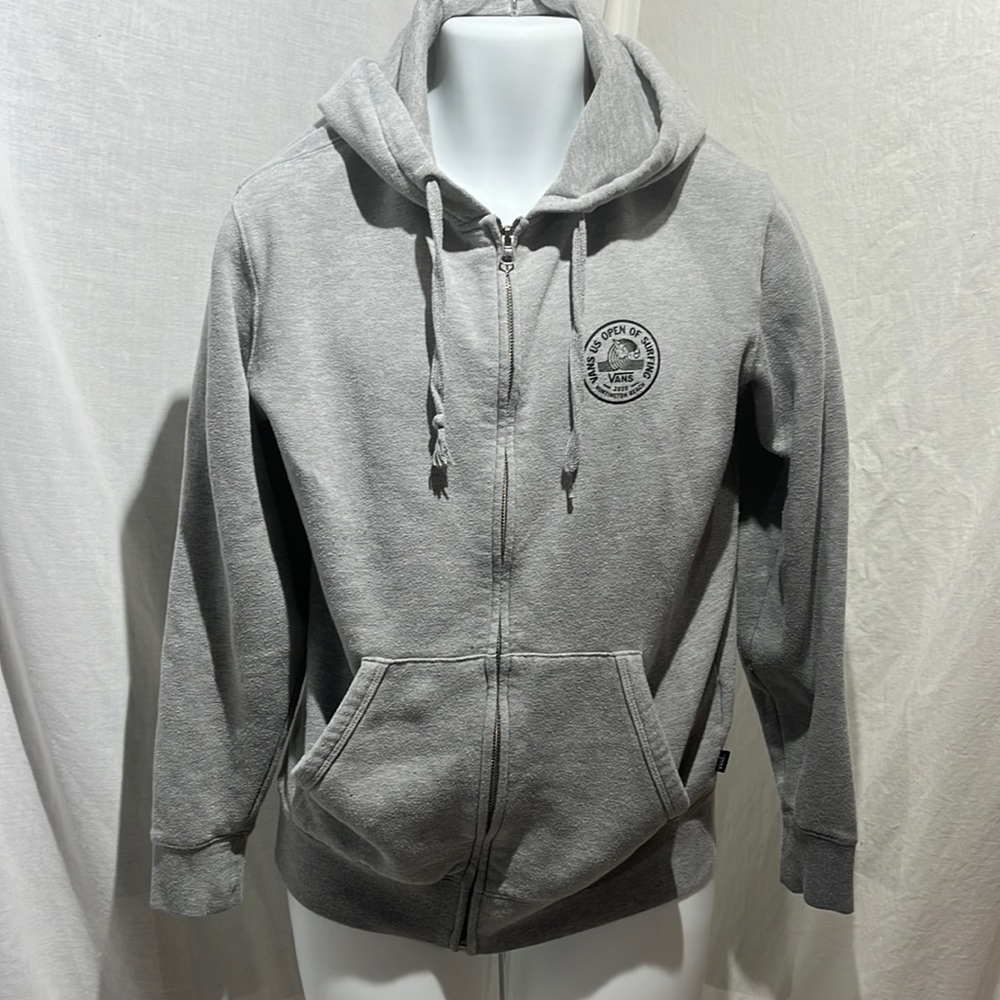 Vans Surfing US Open 2020 Full Zip Hoodie, Mens Size S